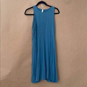 Athleta Teal Sleeveless Dress